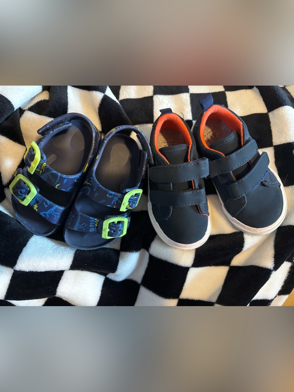 Boys 5/6 sandals and sneakers